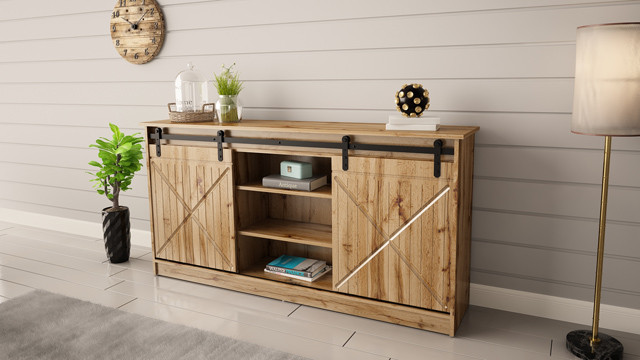 Komoda 160x80x35 GRANERO dąb wotan - zdjęcie 2