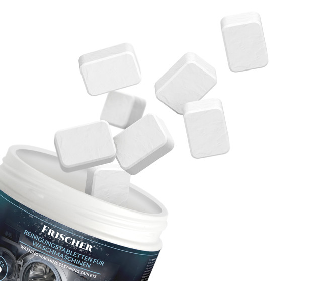 Tabletki do czyszczenia pralek Frischer 12szt - zdjęcie 3