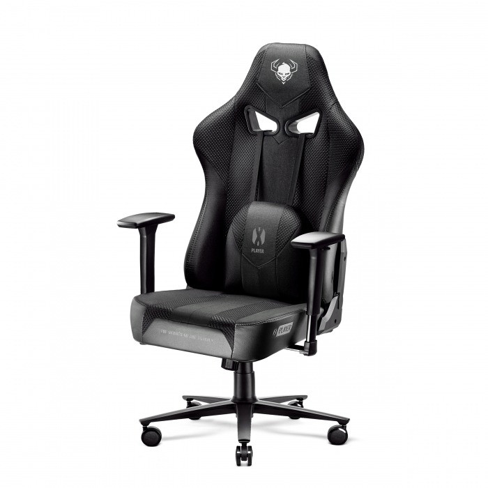 Fotel gamingowy DIABLO X-PLAYER 2.0 king fotel czarno-czarny - zdjęcie 3
