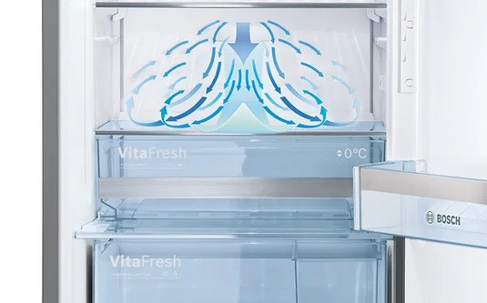 Lodówka BOSCH Serie 4 KGN 36VWED No Frost MultiAirflow 186cm - zdjęcie 10