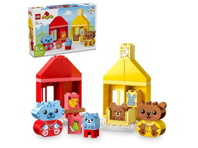 LEGO DUPLO 10414 Codzienne czynności jedzenie i pora snu - zdjęcie 1