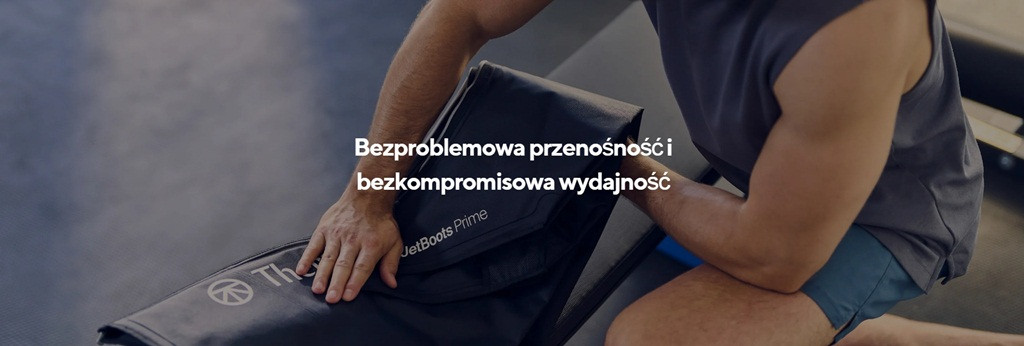 Buty kompresyjne Therabody JetBoots Prime S - urządzenie do masażu limfatycznego - zdjęcie 2