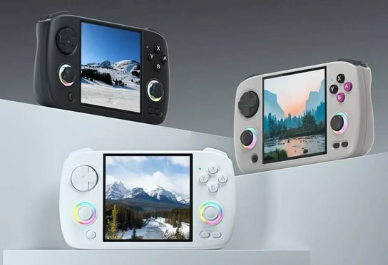 Konsola przenośna dla gier retro ANBERNIC RG CUBEXX Grey - zdjęcie 8
