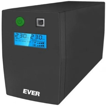 Zasilacz UPS EVER EASYLINE 650AVR USB (T/EASYTO-000K65/00) - zdjęcie 1