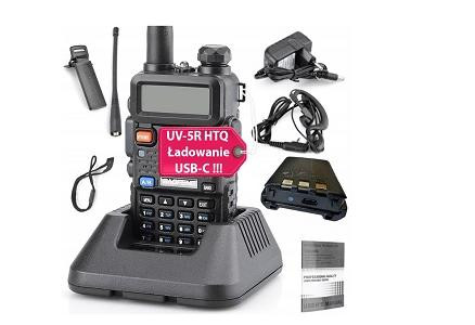 Krótkofalówka Baofeng UV-5R HTQ USB-C - zdjęcie 1