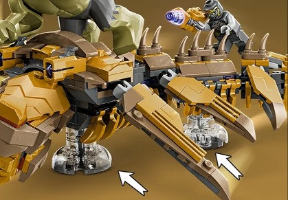 LEGO Super Heroes 76290 Avengers kontra Lewiatan - zdjęcie 4
