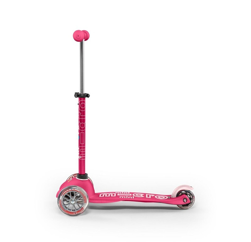 Micro Trójkołowa hulajnoga dziecięca Mini Deluxe Pink - zdjęcie 2