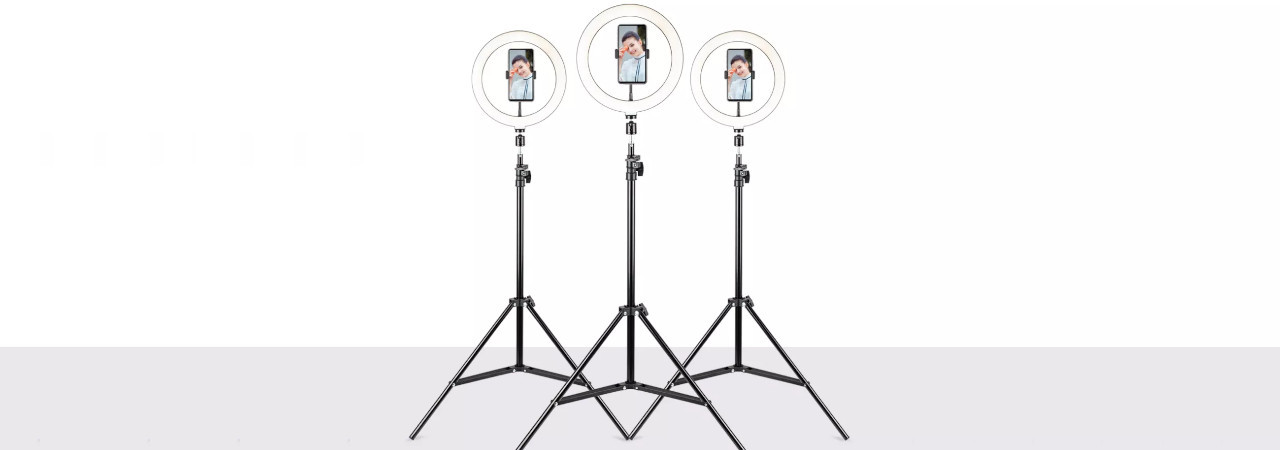 Tripod Havit ST7012 Pro z pierścieniem świetlnym - zdjęcie 2