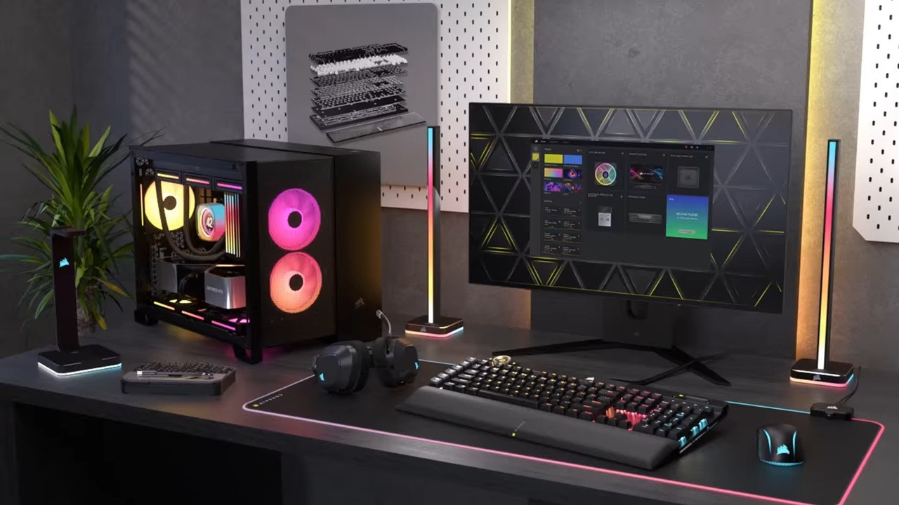 CORSAIR iCUE LINK TITAN 280 RX RGB AIO, 280mm Radiator, Liquid CPU Cooler - zdjęcie 11