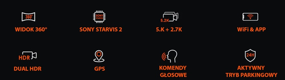 Wideorejestrator Vantrue E360 ACE LTE 3ch - zdjęcie 6