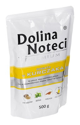 DOLINA NOTECI Premium bogata w kurczaka - mokra karma dla psa - 500 g - zdjęcie 1