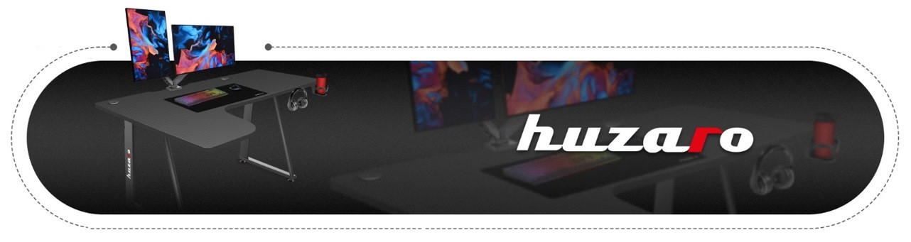 Biurko gamingowe Huzaro Hero 7.7 - zdjęcie 1