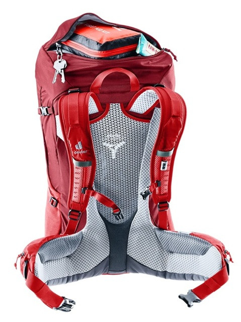 Plecak turystyczny DEUTER Futura Pro 36 masala-cherry - zdjęcie 3