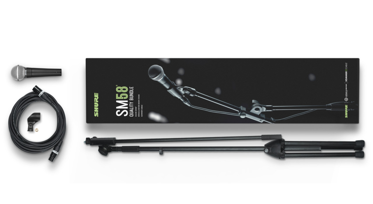 Shure SM58-KM-SOM - Zestaw Shure Quality Bundle - zdjęcie 2