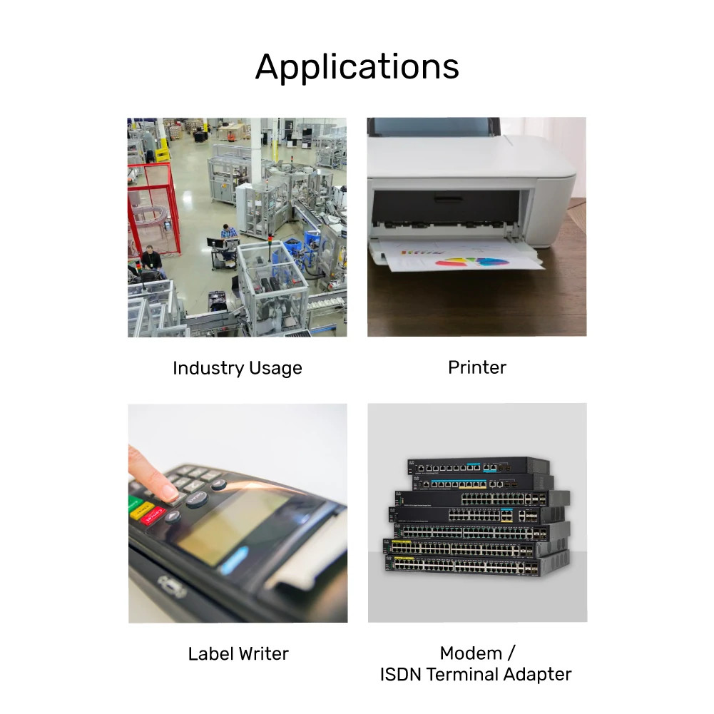 UNITEK ADAPTER USB-C - 1X RS-232, Y-1105K - zdjęcie 2