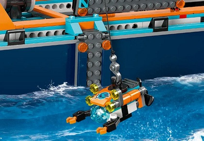 LEGO City 60368 Łódź badacza Arktyki - zdjęcie 6