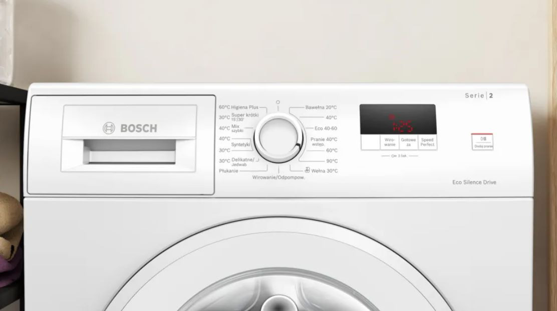 Pralka BOSCH WGE02201PL 7kg , 1200 obr/min - zdjęcie 2