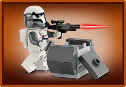 LEGO Star Wars 75373 Zasadzka na Mandalorze — zestaw bitewny - zdjęcie 5