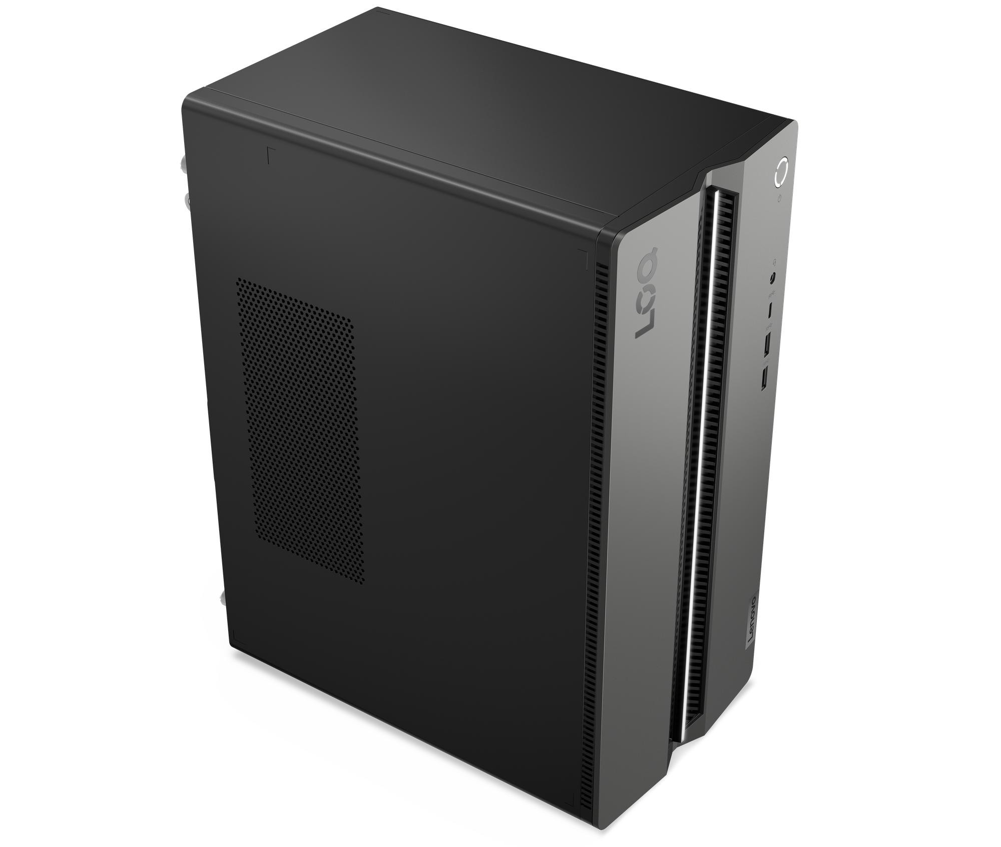 Lenovo LOQ Tower 17IRR9 i5-14400F 16GB DDR5 4800 SSD1TB GeForce RTX 3050 6GB NoOS Luna Grey/Raven Black - zdjęcie 3