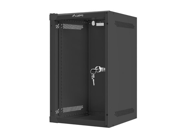 LANBERG SZAFA WISZĄCA 10" 9U (280X310, CZARNA) - zdjęcie 1