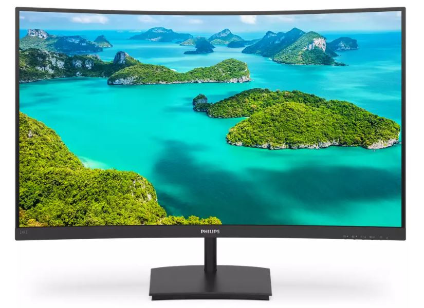 MONITOR PHILIPS LED 23,6" 241E1SC/00 - zdjęcie 1