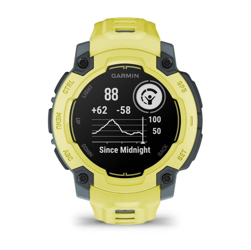 Smartwatch GARMIN Instinct E 45 mm Electric Lime - zdjęcie 4
