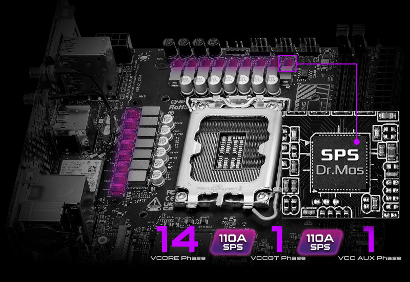 Płyta główna ASRock Z790I LIGHTNING WIFI - zdjęcie 4
