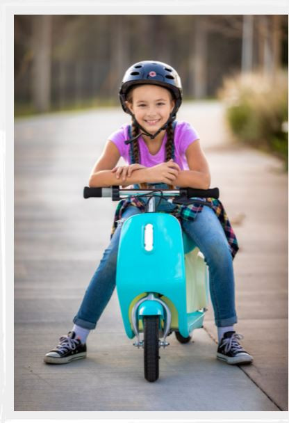 RAZOR-motocykl elektryczny Pecket Mod Petite Blue - zdjęcie 6