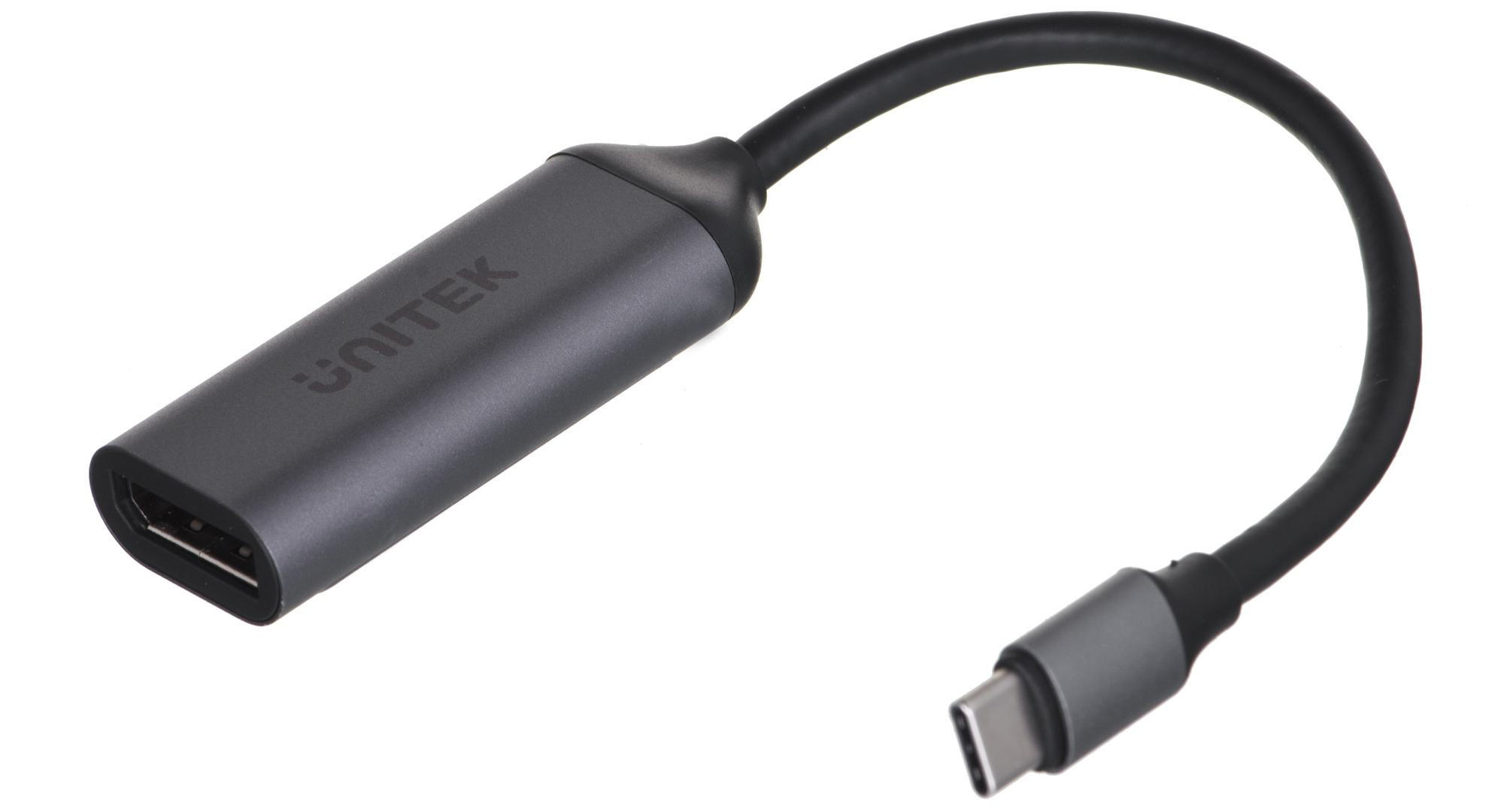 UNITEK ADAPTER USB-C - DISPLAYPORT 1.4 8K 60HZ - zdjęcie 1