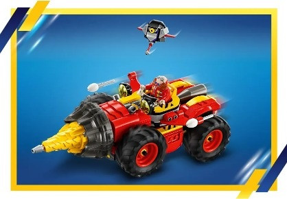 LEGO Sonic 76999 Super Sonic kontra Egg Drillster - zdjęcie 3