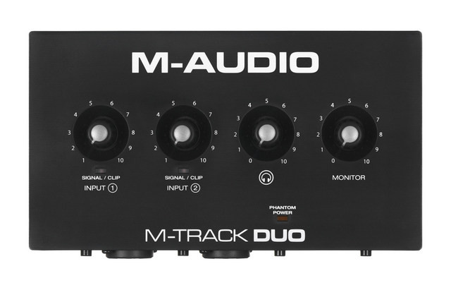 M-AUDIO M-Track DUO - Interfejs Audio USB - zdjęcie 5