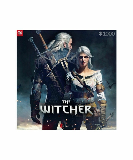 Puzzle Good Loot Gaming 1000 The Witcher: Geralt and Ciri - zdjęcie 1