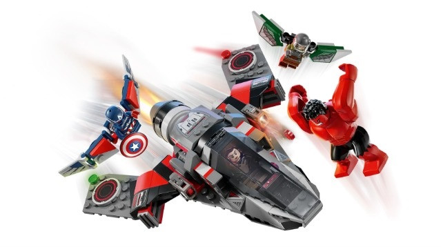 LEGO 76292 Marvel Kapitan Ameryka kontra Czerwony Hulk - zdjęcie 2