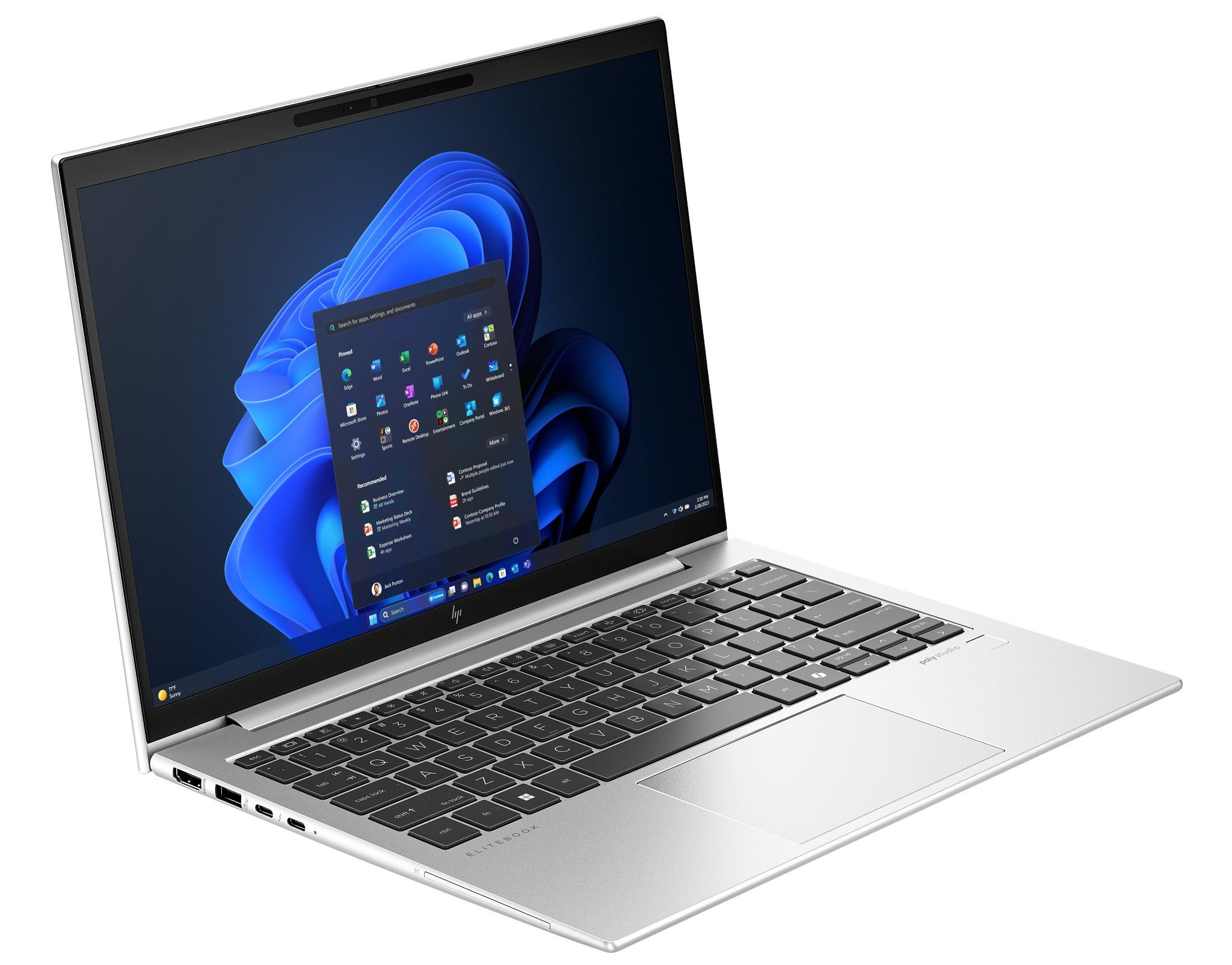 HP EliteBook 830 G11 Ultra 7 155U 13"WUXGA IPS AG 400nits 16GB DDR5 SSD512 Intel Arc Cam 5MPx 56Wh W11Pro - zdjęcie 3
