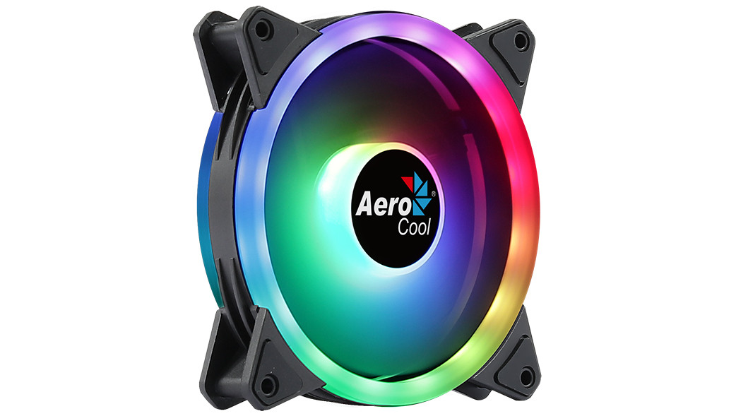 WENTYLATOR AEROCOOL PGS DUO 12 ARGB 6pin 120mm - zdjęcie 1