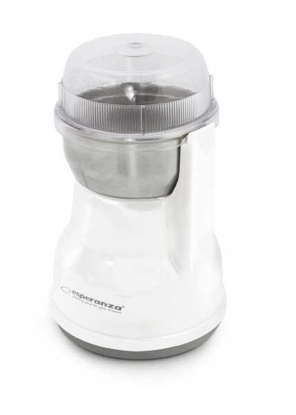 Młynek do kawy Esperanza LUNGO EKC002W (160W biały) - zdjęcie 1