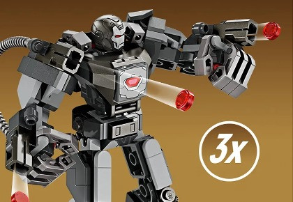 LEGO Super Heroes 76277 Mechaniczna zbroja War Machine - zdjęcie 5