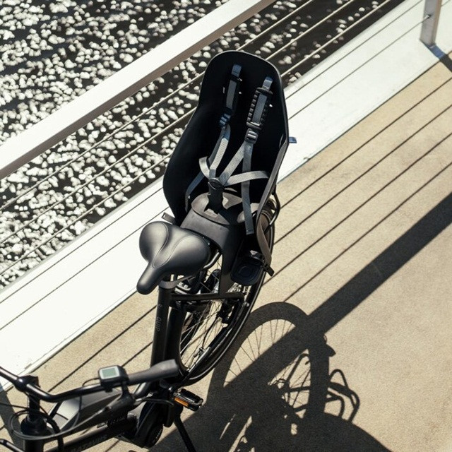 URBAN IKI Tylny fotelik na ramę U-me kolor BLACK/BLACK - zdjęcie 1