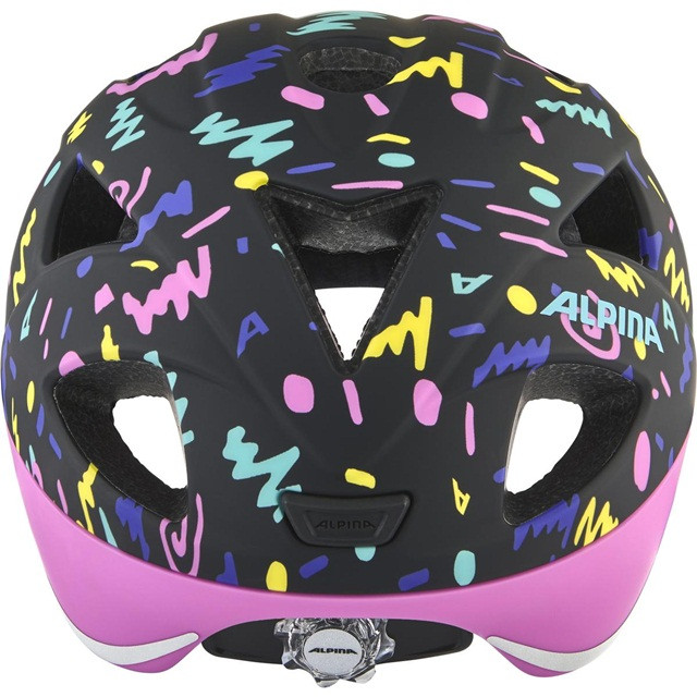 Kask rowerowy ALPINA XIMO FLASH BLACK-CONFETTI MATT 49-54 - zdjęcie 2