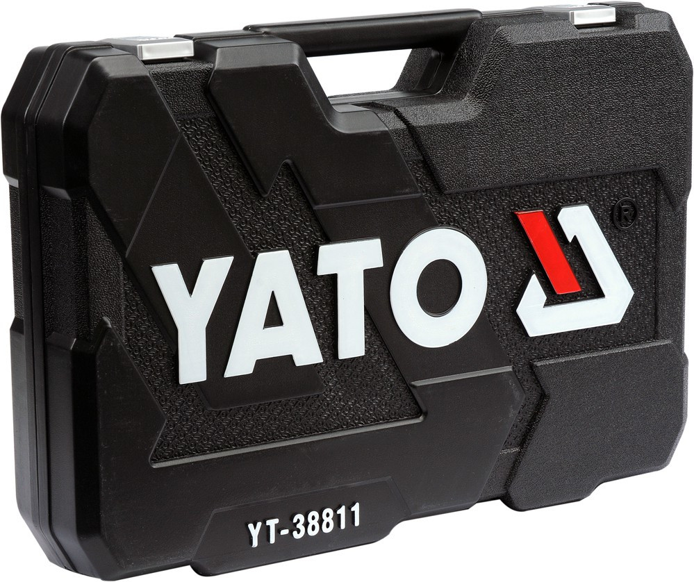 Zestaw kluczy XXL YATO 150szt. 1/4"-3/8"-1/2" 38811 - zdjęcie 3