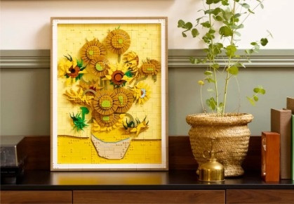 LEGO Art 31215 „Słoneczniki” Vincent van Gogh - zdjęcie 5