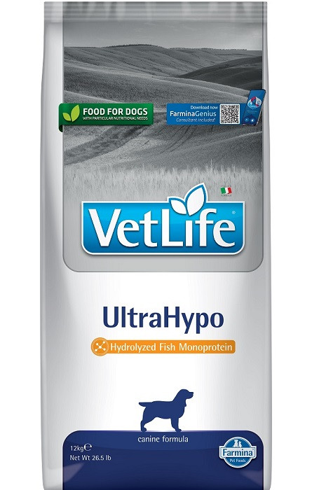 FARMINA Vet Life UltraHypo - sucha karma dla psa - 12kg - zdjęcie 2