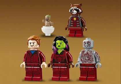 LEGO Super Heroes 76286 Strażnicy Galaktyki: statek kosmiczny Milano - zdjęcie 7