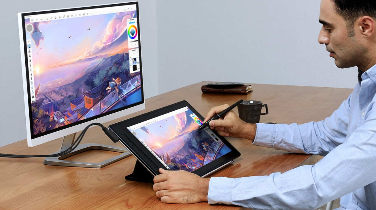Tablet graficzny Huion Kamvas Pro 16 2.5K - zdjęcie 8