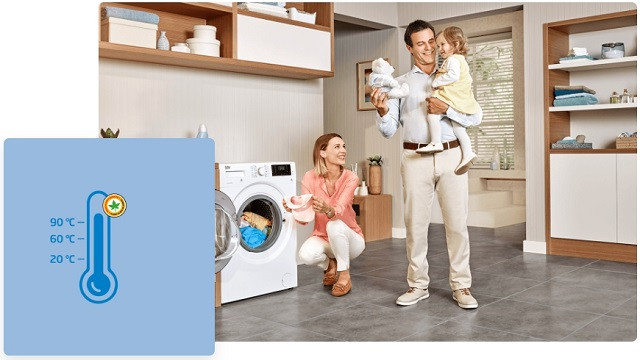 Pralko-suszarka BEKO B5DFT584427WPB - zdjęcie 4