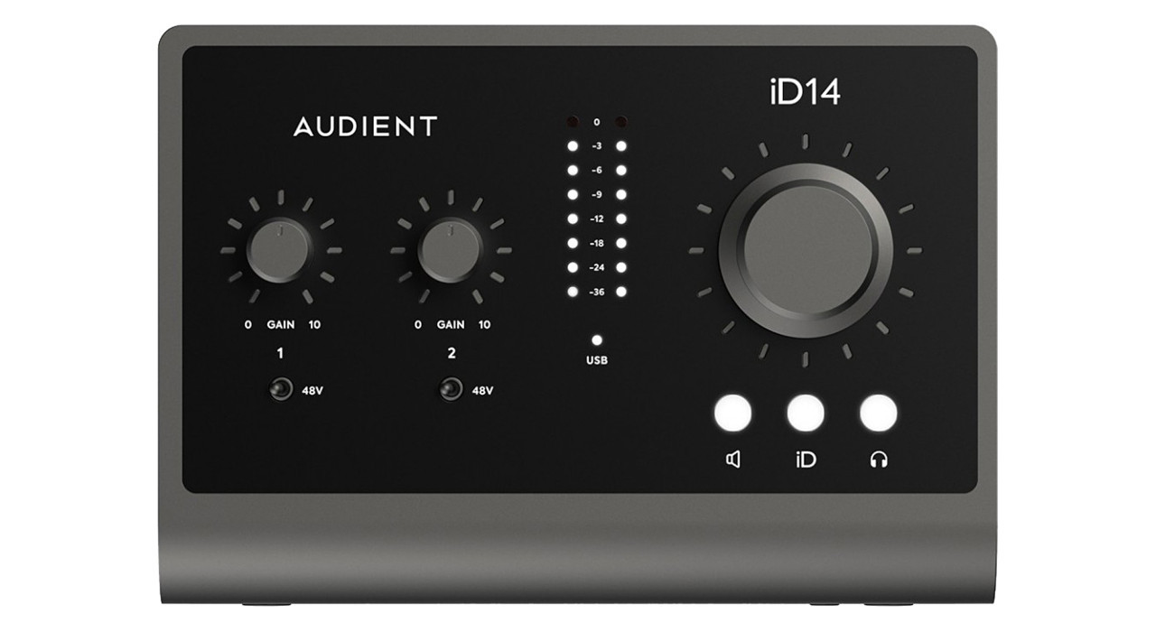 Audient iD14 MKII - Interfejs audio USB 10x6 - zdjęcie 1