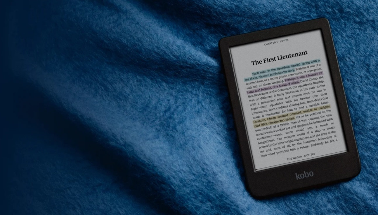 Czytnik e-booków Kobo Clara Colour 6" E-Ink Kaleido 3 16GB WI-FI Black - zdjęcie 4
