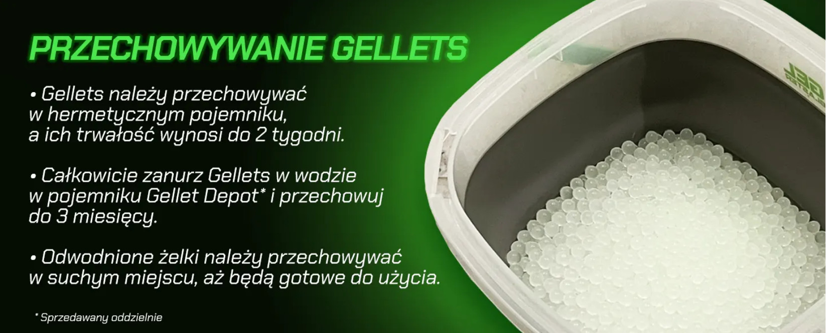 GEL BLASTER Gellets™ Green kulki żelowe 10K - zdjęcie 4