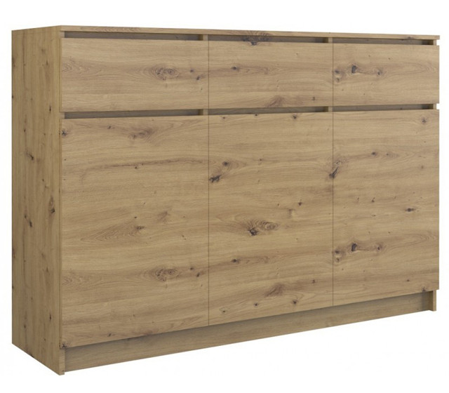 KOMODA 3 DRZWI 3 SZUFLADY ARTISAN - zdjęcie 3