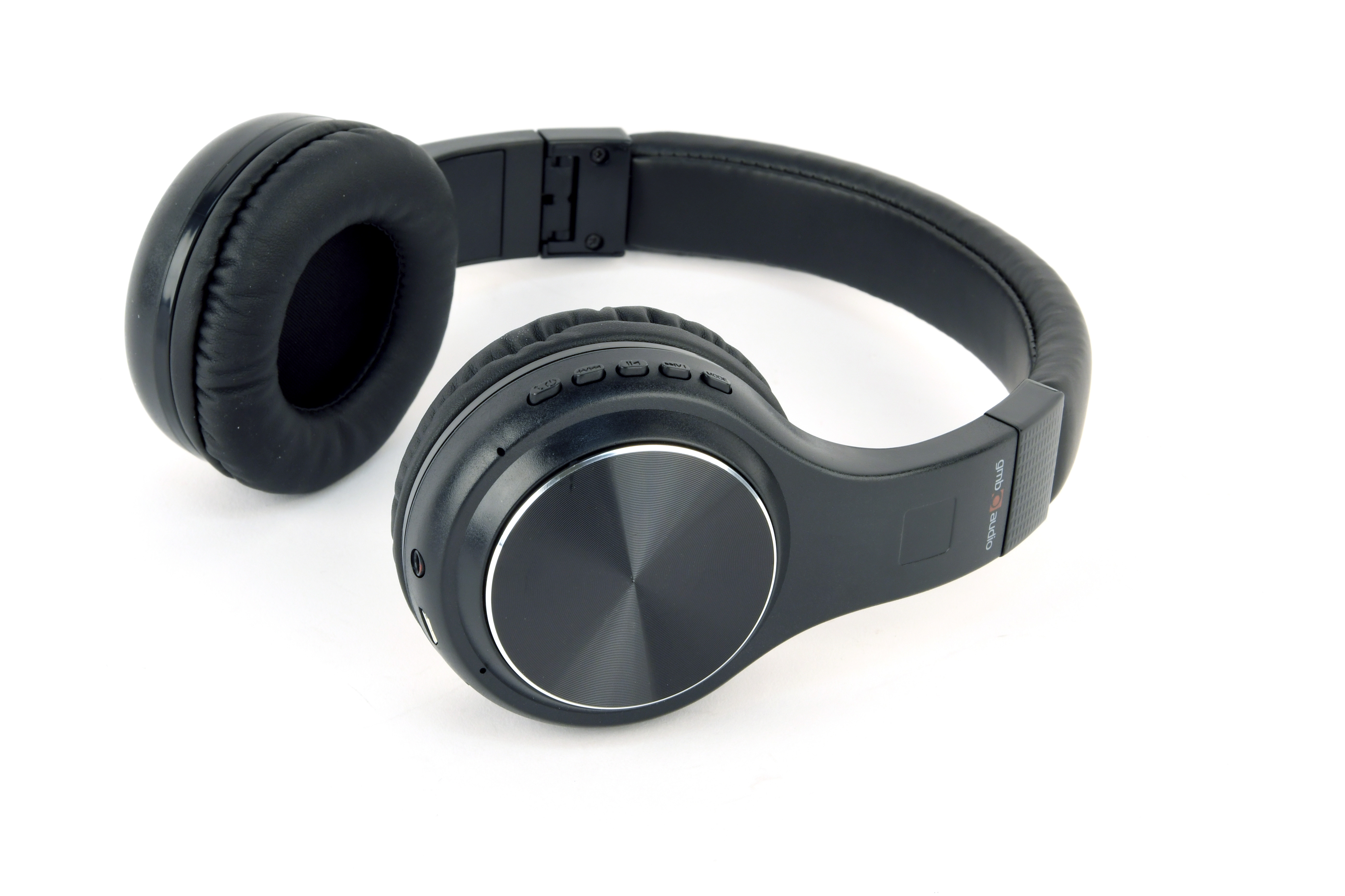 GEMBIRD SŁUCHAWKI WARSZAWA BLUETOOTH CZARNE+MIKROF - zdjęcie 1